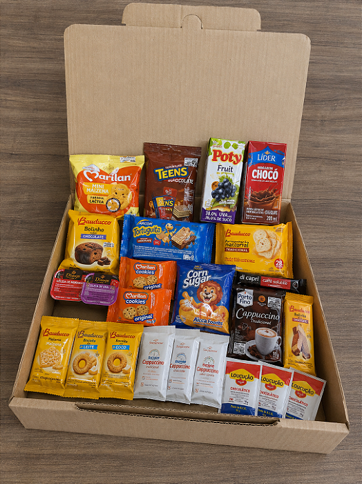 Kit Café Matinal com 30 itens