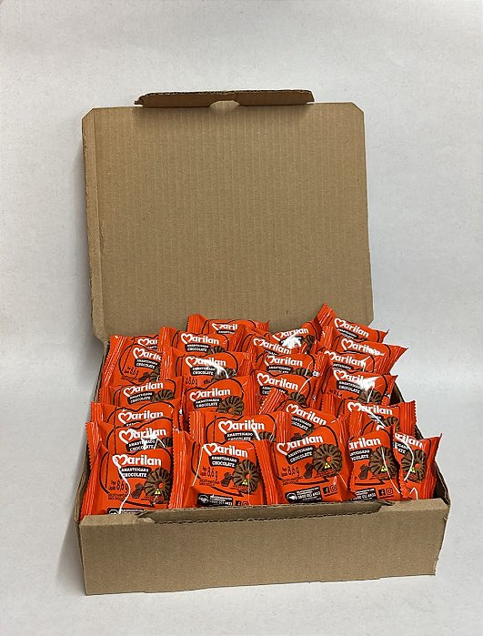Bisc Amanteigado Chocolate Marilan 8.6g -50 UNIDADES