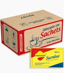 Lowçucar Adoçante Blenda Sucralose 6g c/ 1000 unid