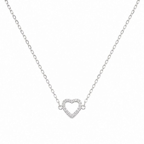 Pulseira Coração Cravejado