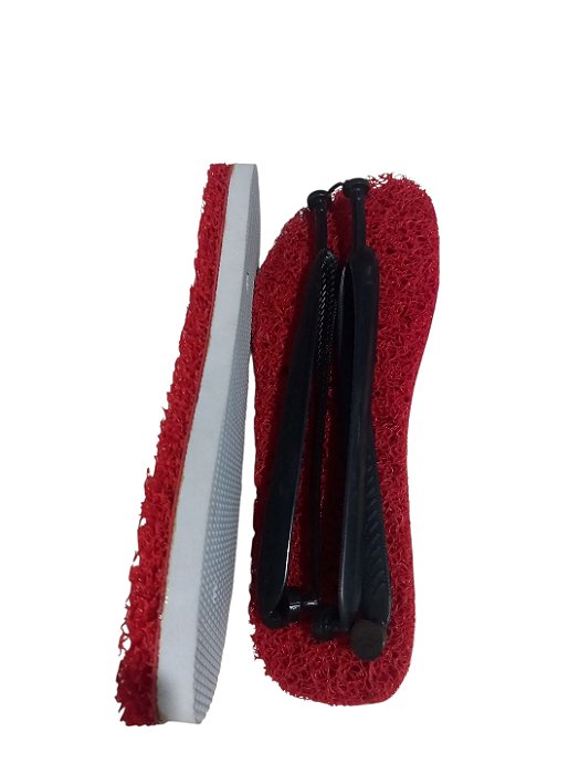Chinelo Relax de Fibra e solado de borracha