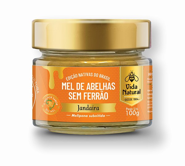Mel de Abelhas sem Ferrão | Jandaira - 100g