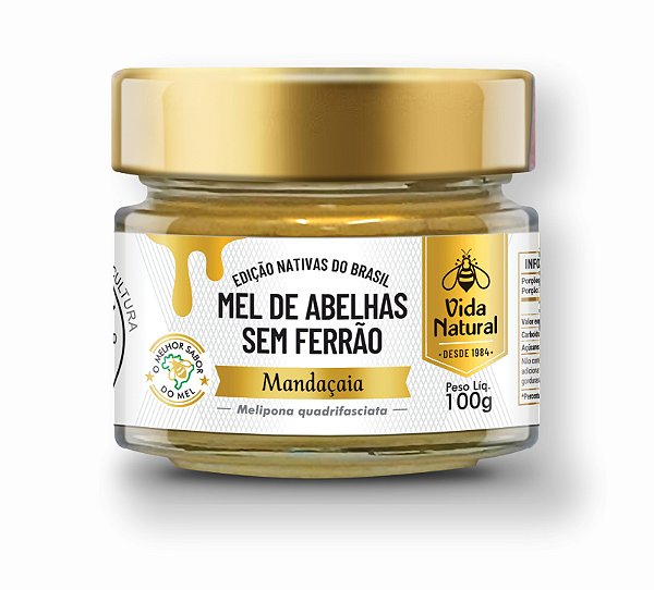 Mel de Abelhas sem Ferrão | Mandaçaia - 100g