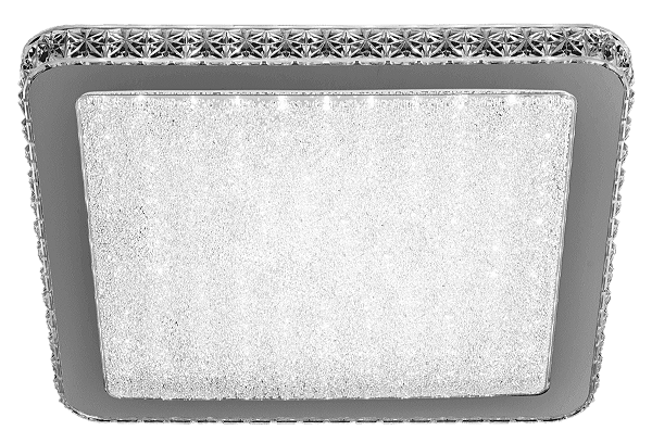 Plafon LED Quadrado 40cm 24W 6000K 2100lm Bivolt Acrílico