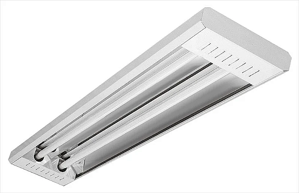 Luminária Comercial de Sobrepor CS-1654 2x18W sem Aletas