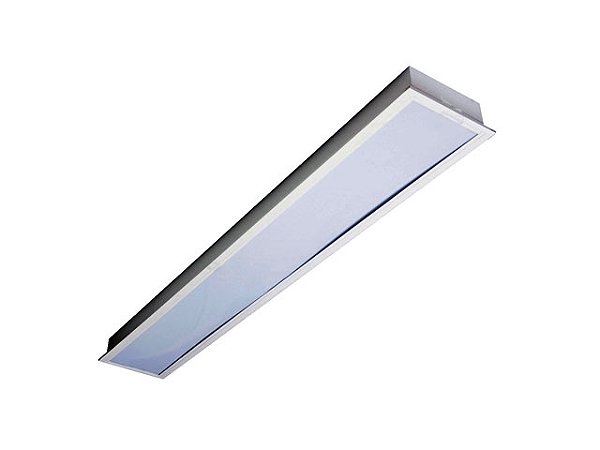 Luminária Comercial de Embutir com Difusor 4x18W CE-1101