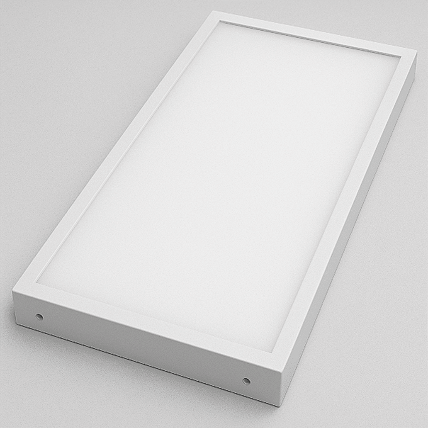 Luminária Comercial de Sobrepor com Difusor 4x18W