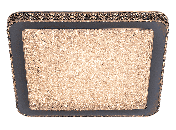Plafon LED Redondo 40cm 24W 3000K 2100lm Bivolt em Acrílico