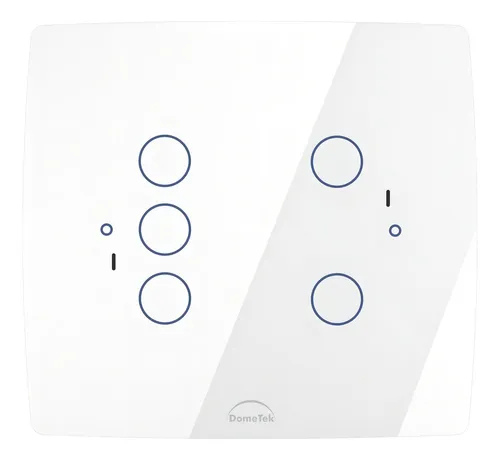 Interruptor Wifi Touch Inteligente 5 Botões 4x4