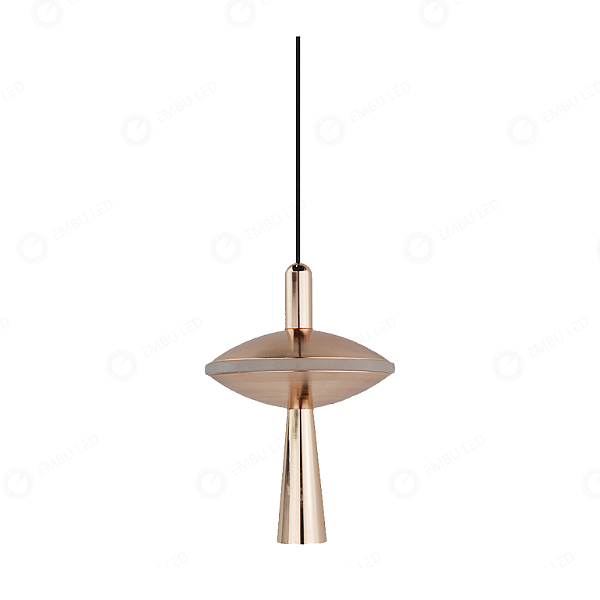 PENDENTE ORION ROSE GOLD 6+2W 3000K