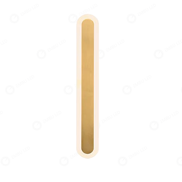 ARANDELA DE PAREDE TUBO 14W 3K DOURADO AC85-265V 500mm