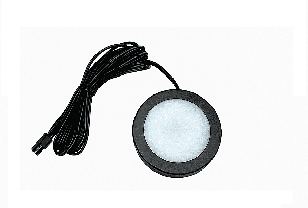 Spot Para Móveis, Armários 12v Preto - 3000k