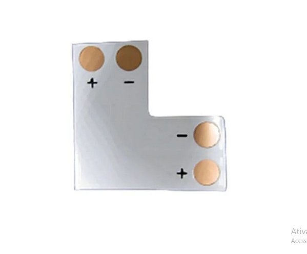 Emenda L Sem Solda para Fita LED 3528