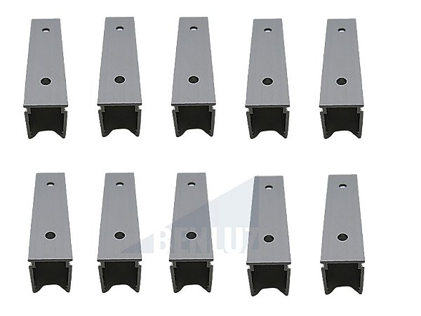 Kit de 10 Abraçadeiras para Mangueira LED Neon