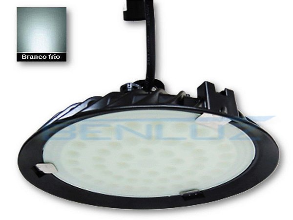 Luminária Industrial UFO Led 100W Branco Frio Bivolt IP65 C/ 2 Anos de Garantia