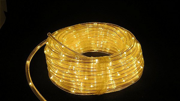 Mangueira de LED 24V IP65 Branco Quente (Rolo de 20 Metros)