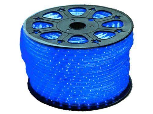 Mangueira de LED Azul 11mm 24 LEDs por Metro 110V (Rolo de 100 Metros)