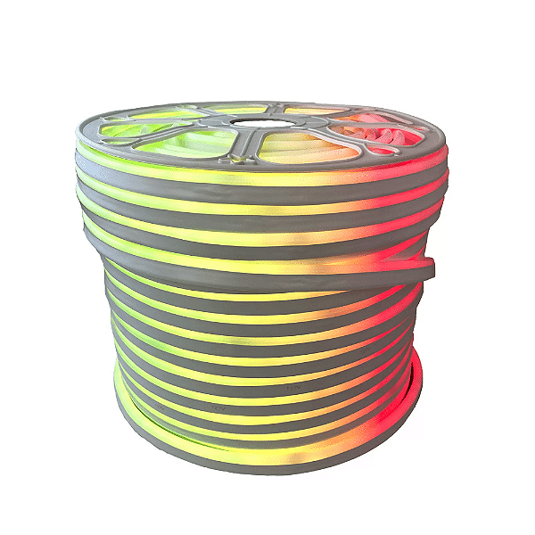 Mangueira LED Neon RGB 110V Rolo com 100 Metros
