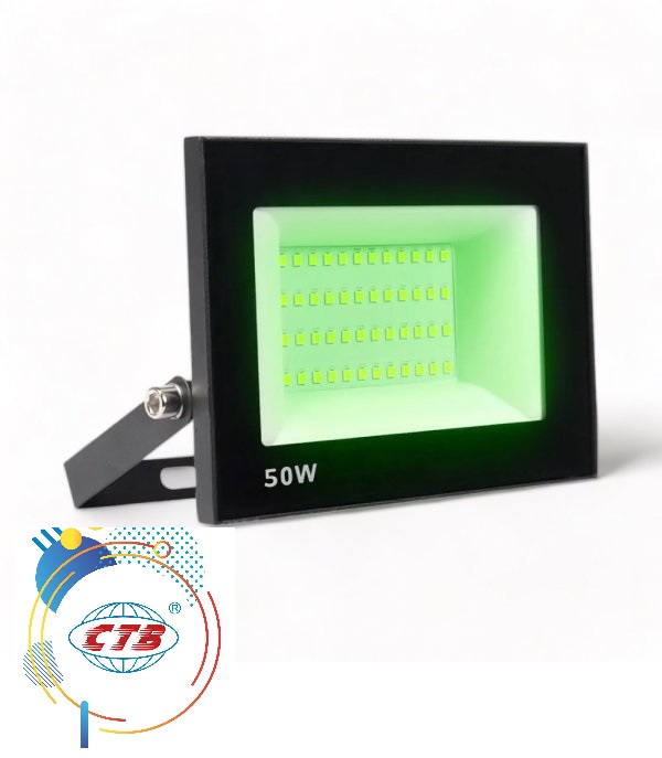 Refletor LED CTB 50W SMD VERDE A Prova D'água Bivolt 2 ANOS DE GARANTIA
