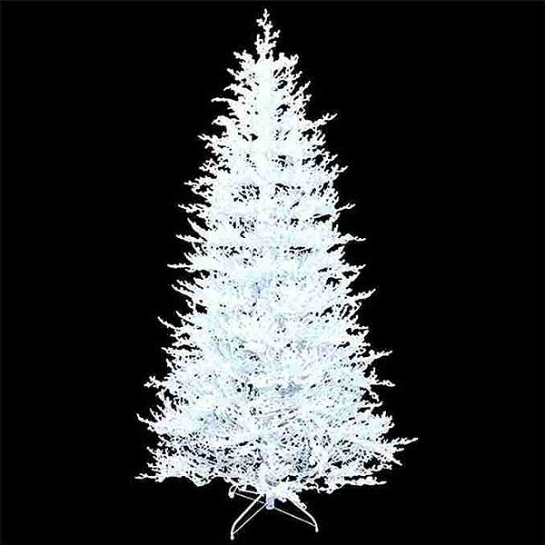 Pinheiro nevado branco 60 cm 60 galhos