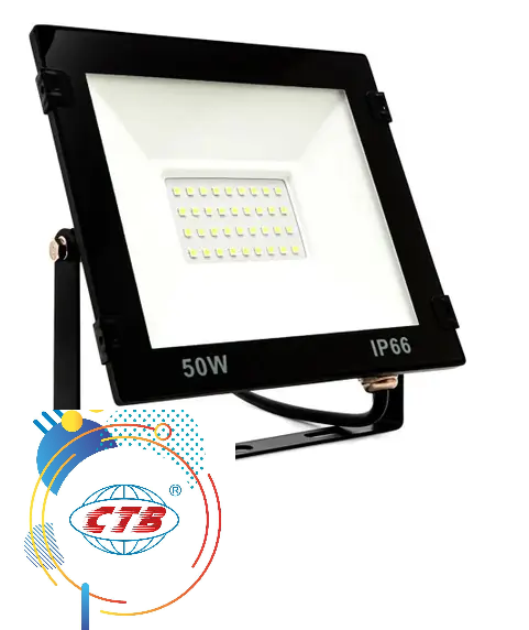 Refletor LED CTB 50W SMD BRANCO FRIO A Prova D'água bivolt 5 ANOS DE GARANTIA
