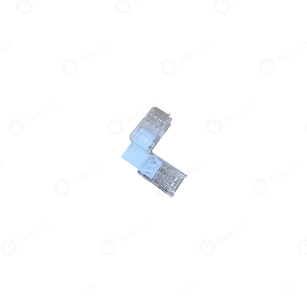 CONECTOR EMENDA PARA FITA LED TIPO L-8MM