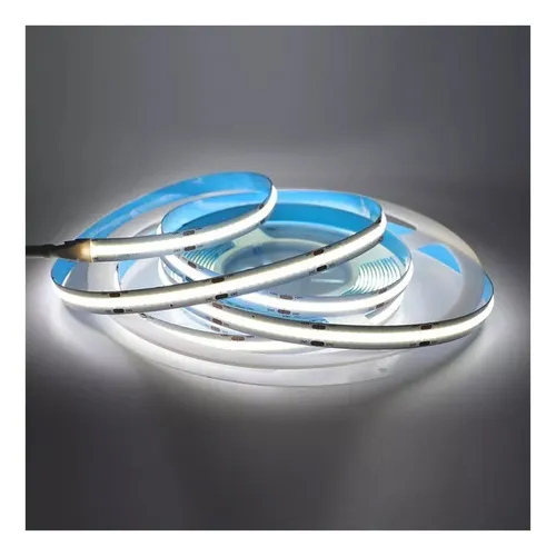 Fita De Led Cob 14w/m 480 Leds Rolo 10 Metros 24V - Branco Quente/ Morno ou Frio