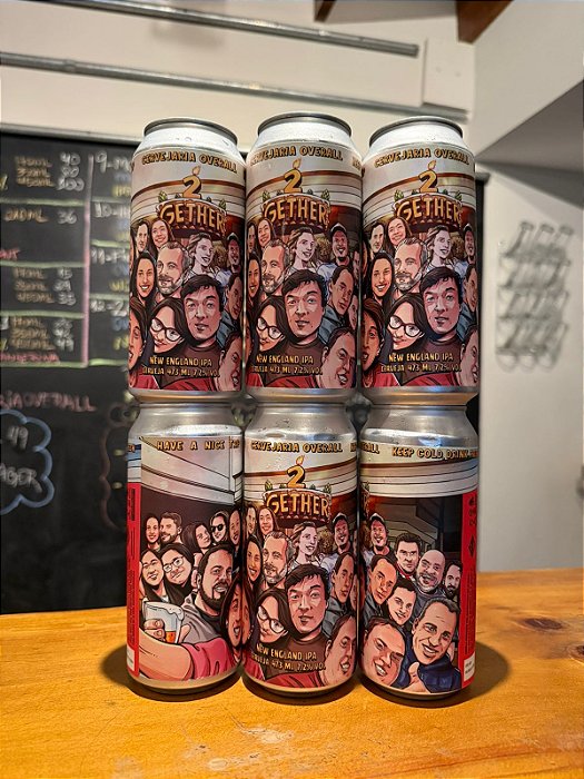 6 PACK - 2Gether - New England IPA 7,2% Lata 473mL