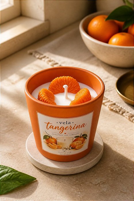 Vela Aromática Tangerina 150g