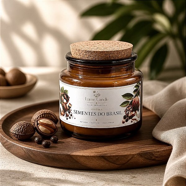 Vela Aromática Sementes do Brasil 100g