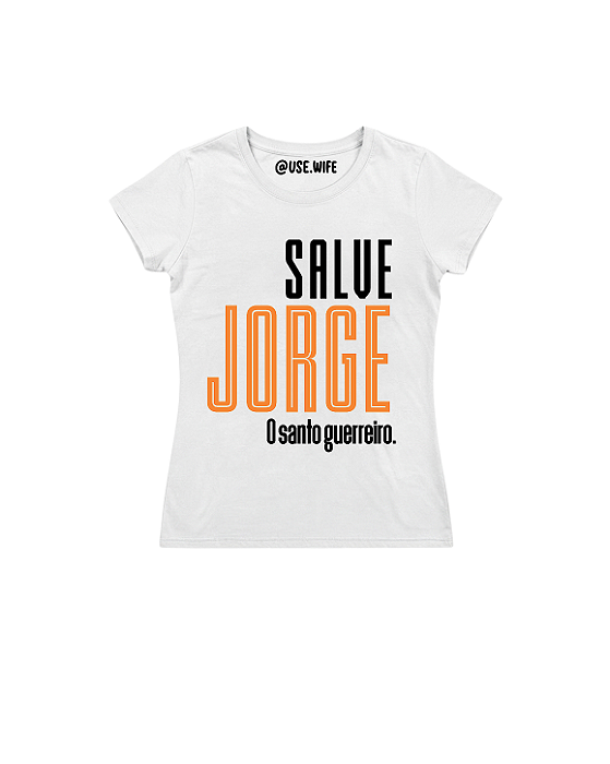 Camiseta Salve Jorge - Baby Look