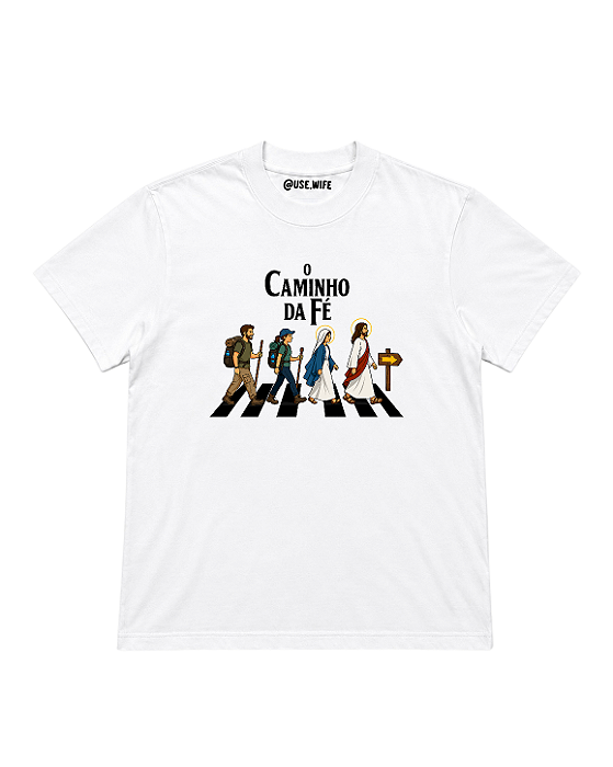 Camiseta Caminho da Fé - Oversized - Feminina