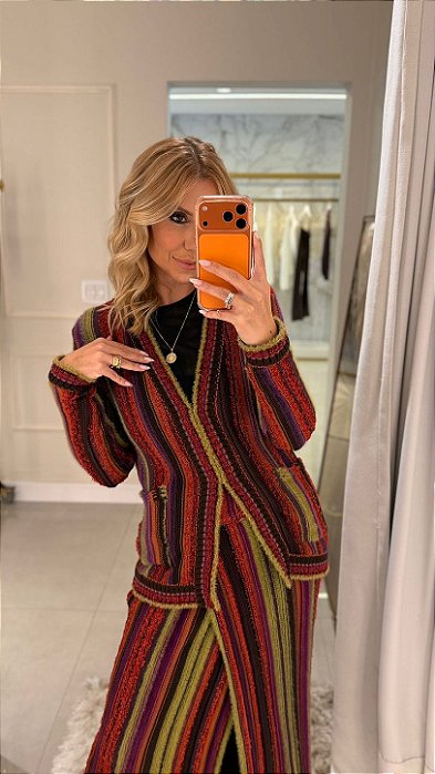 Cardigan alongado cassie