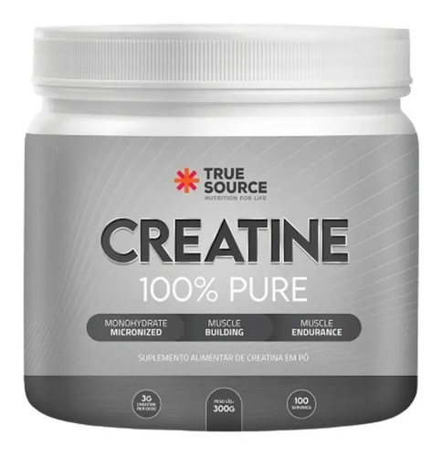 True Creatine 100% Pure True Source 300g