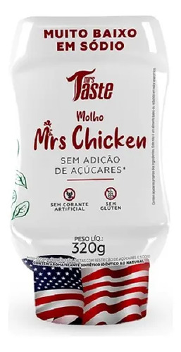 Molho Mrs Chicken Mrs Taste - 320g