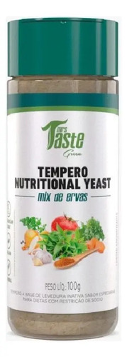 Tempero Nutritional Yeast Mix De Ervas - Mrs Taste 100g