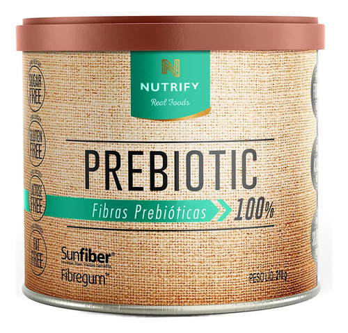 Nutrify Prebiotic 210g - Fibras Prebióticas - Neutro