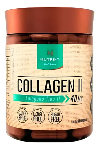 Colágen 2 Colageno Tipo Ii 40mg 60 Capsulas Nutrify