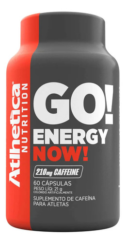Suplemento Em Cápsulas Atlhetica Nutrition Cafeína De 100g S