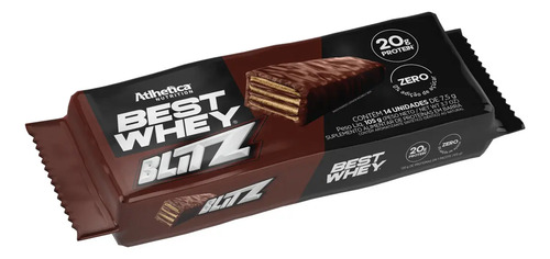 Best Whey Protein Blitz 105g 14unidades 7,5g Sabor Chocolate