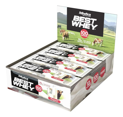 Best Whey Bar Original Display Com 12 Unidades De 33g