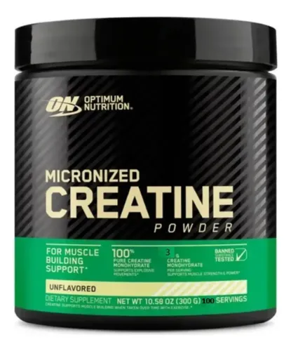 Creatina Micronizada Optimum 300g Pó Sem Sabor