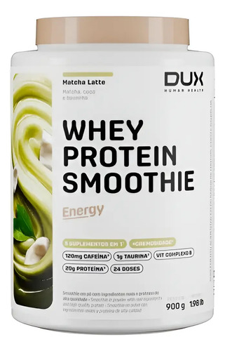 WHEY PROTEIN SMOOTHIE ENERGY DUX 900G - MATCHA LATTE