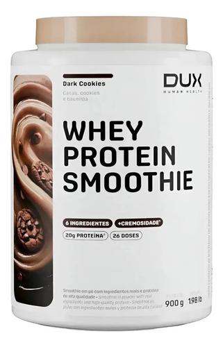 WHEY PROTEIN SMOOTHIE DUX 900G - DARK COOKIES