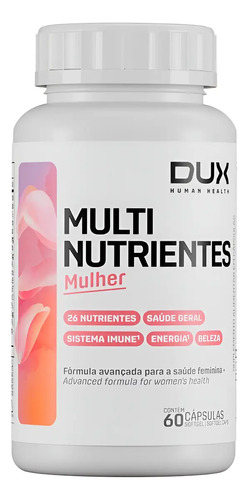MULTINUTRIENTES MULHER DUX - 60 CAPS
