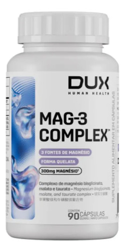 MAG-3 COMPLEX DUX - 90 CAPSULAS