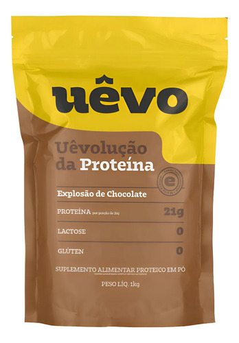 PROTEINA EM PO UEVO CHOCOLATE 1KG