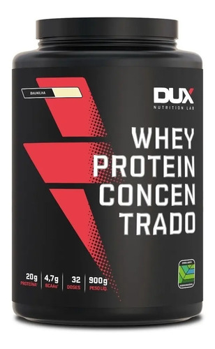 WHEY DUX PROTEIN CONCENTRADO 900G - BAUNILHA