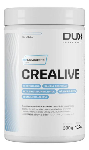 CREATINA DUX CREAVITALIS - POTE 300G