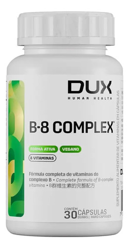 COMPLEXO B - 30 CAPS - DUXNUTRITION